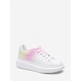 Ombre Lace Up Front Skate Shoes