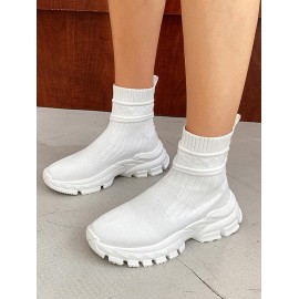 Slip On Knit Sock Sneakers